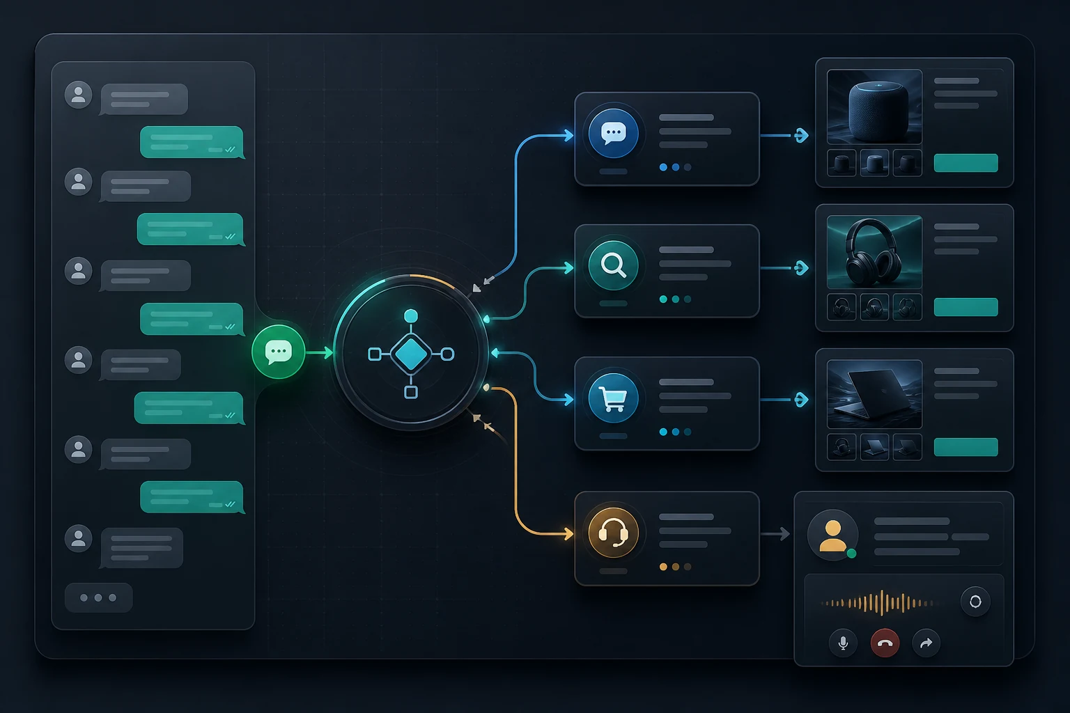 Sistema de ventas por WhatsApp con cuatro agentes de inteligencia artificial